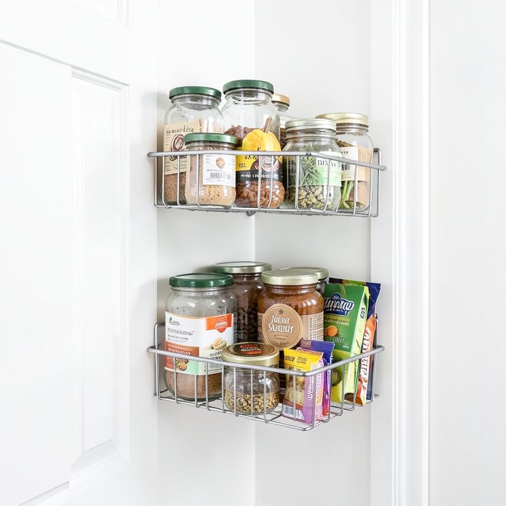 Over-the-Door Pantry Organizer Rack