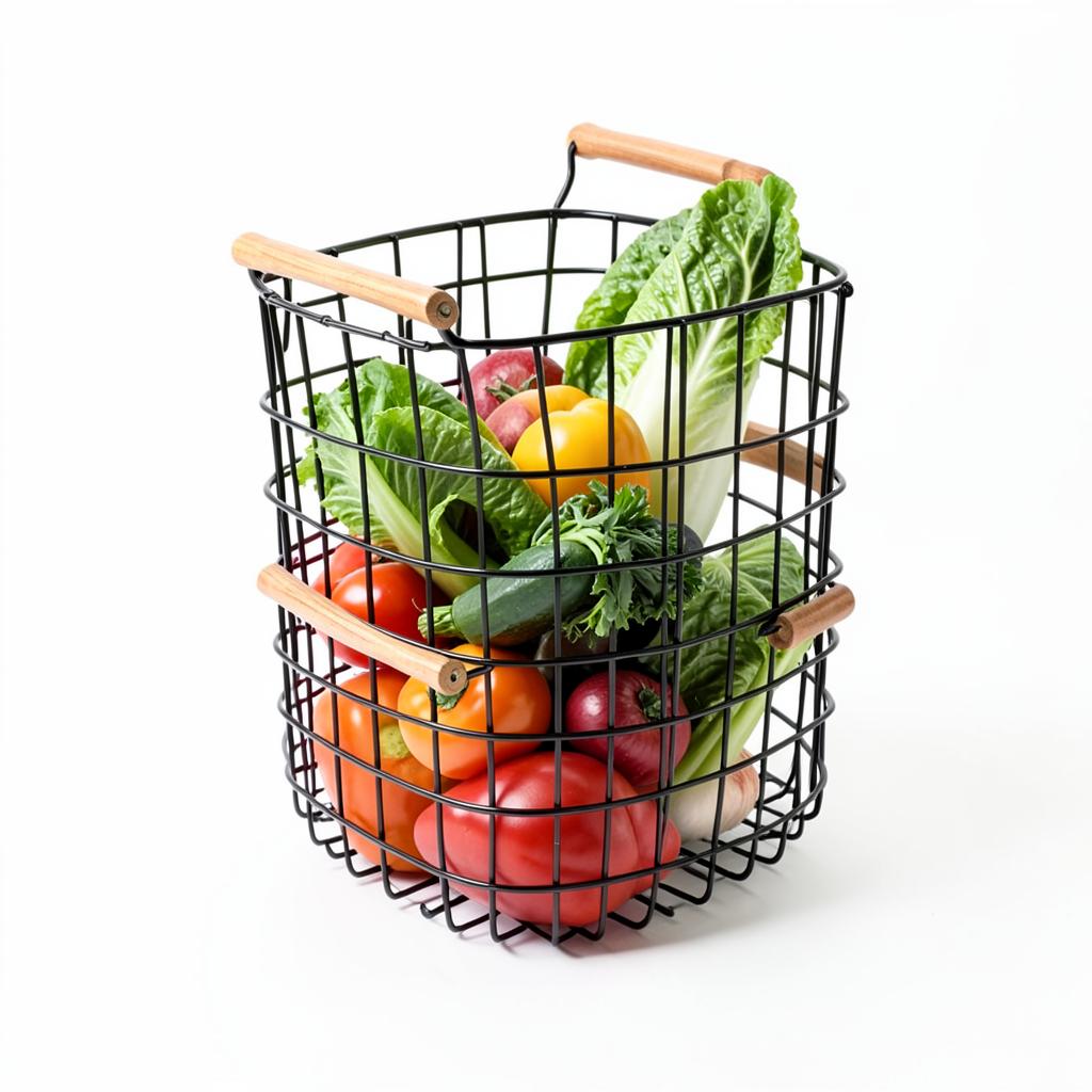 Stackable Wire Pantry Baskets